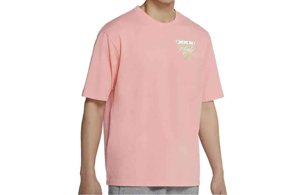 Jordan Set-in Sleeve T-Shirt Men's Pink