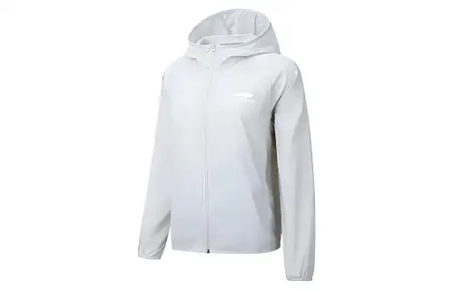 Li Ning Jackets Unisex Gray Hooded Moderate Other