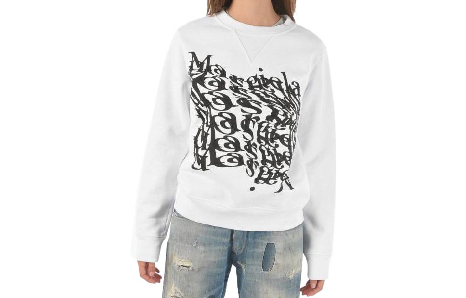Женское худи Maison Maison Margiela (белое)