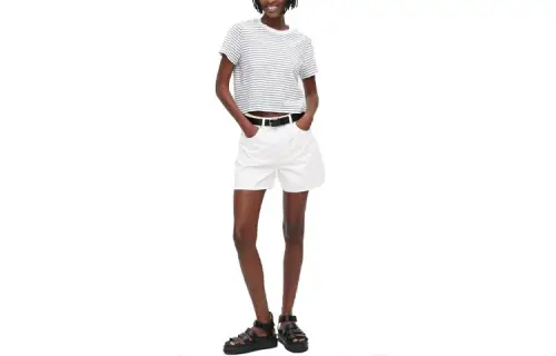 UNIQLO Denim Shorts Women's Ivory