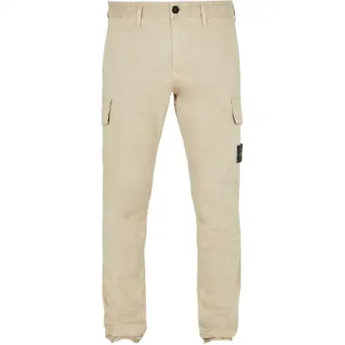 STONE ISLAND Cargo Pants Men's Sand
