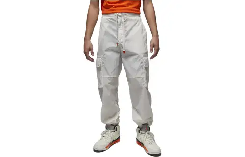 Jordan Knitted Sweatpants Men's White Moderate Other