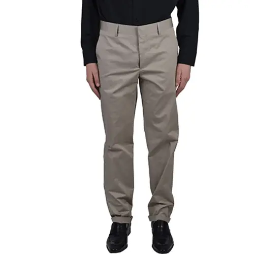 PRADA Casual Pants Men's Nude Moderate Straight Fit Pants