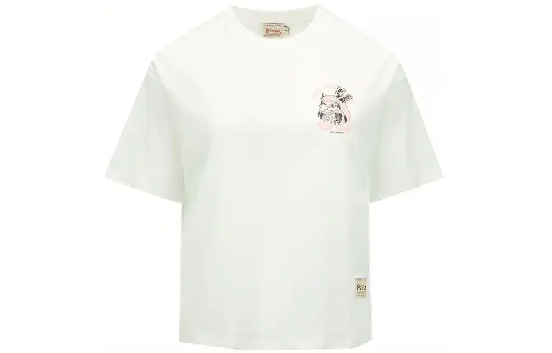 EVISU Batwing Sleeve T Shirt Women's White