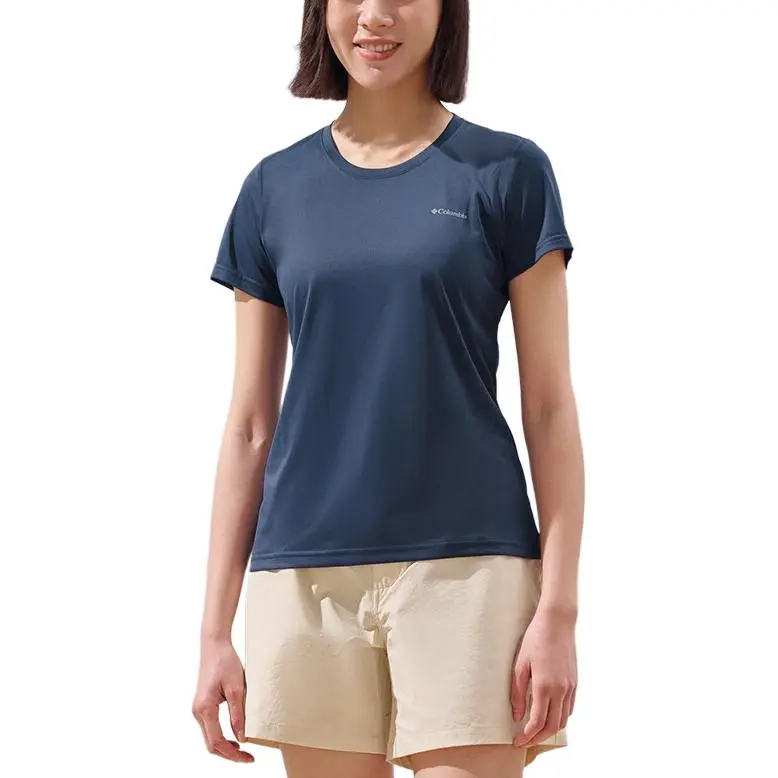 Columbia City Outdoor Collection Regular Running T Shirt Women's Marine Blue