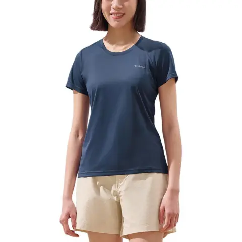 Columbia City Outdoor Collection Regular Running T Shirt Women's Marine Blue