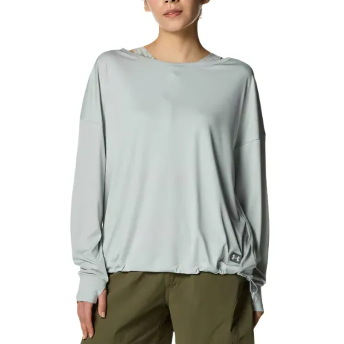 Under Armour Sweatshirt Women's Silicone Green