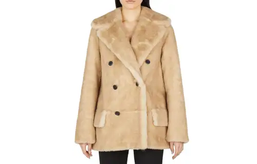 SAINT LAURENT Double-breasted Button-fastening Coat
