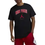 Jordan Apparel T Shirts Men's Black Crew Neck