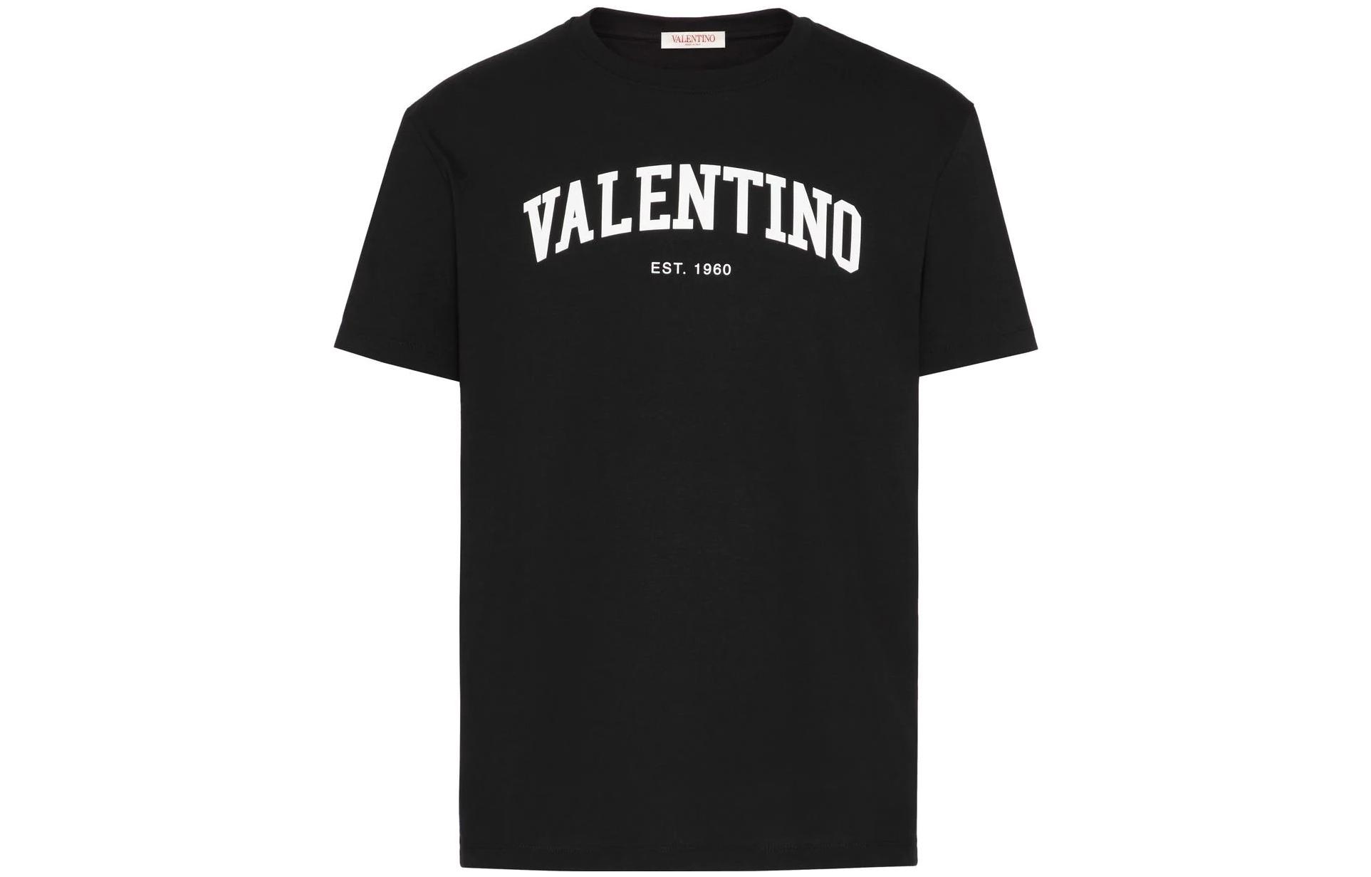 Мужская футболка Valentino (черная)