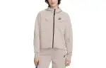 Nike Sportswear Women's Tech Fleece Full Zip Hoodie Diffused Taupe/Black