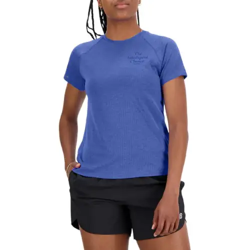 New Balance T Shirt Women's Sea Blue