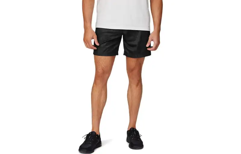 ASICS Casual Shorts Men's Black Moderate