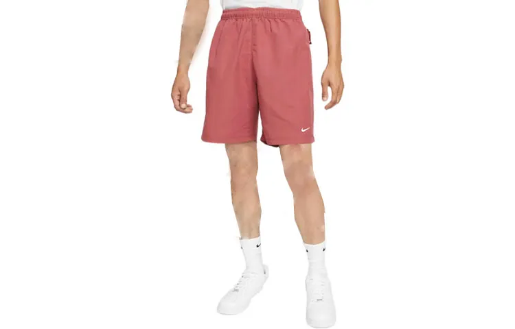 Nike Casual Shorts Men's Red Moderate