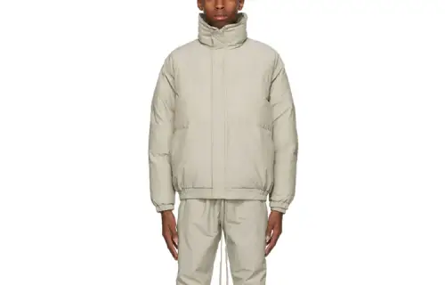 Fear Of God Essentials Puffer Jacket Winter Men's Olive