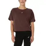 Asics NAGINO RUN T Shirt Women's Coffee