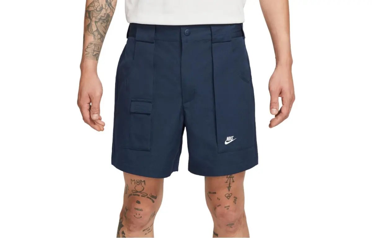 Nike Cargo Shorts Men's Blue Moderate