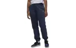 Jordan Brooklyn Knitted Sweatpants Women's Navy Blue Moderate Cuffed Pants
