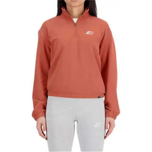New Balance Sweatshirt Women's Peach Pink