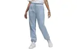 Jordan Brooklyn Fleece Knitted Sweatpants Women's Blue Gray