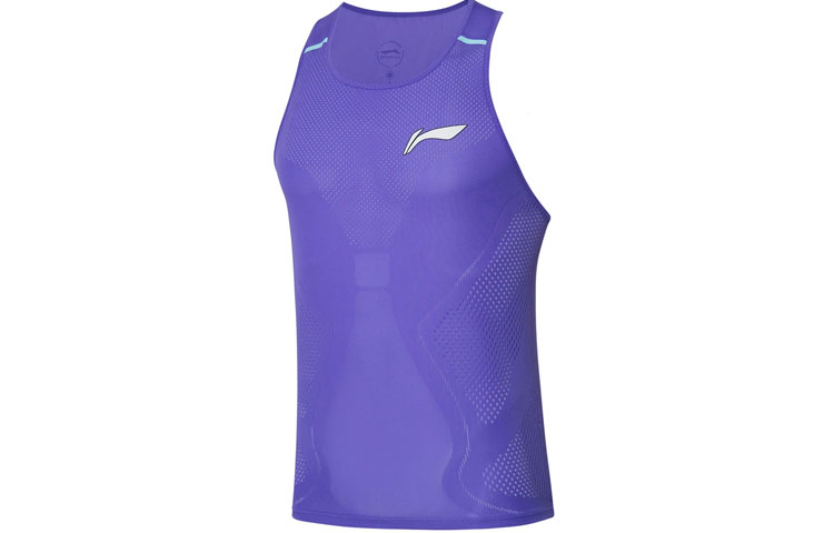 Li Ning Running Collection Running Tank Top Men’s Fluorescent Purple