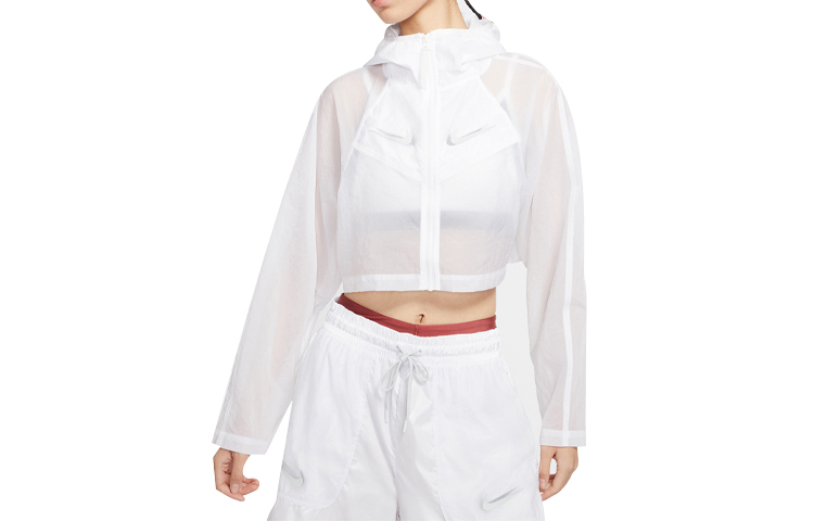 Женская куртка Nike Sportswear Woven (белая)