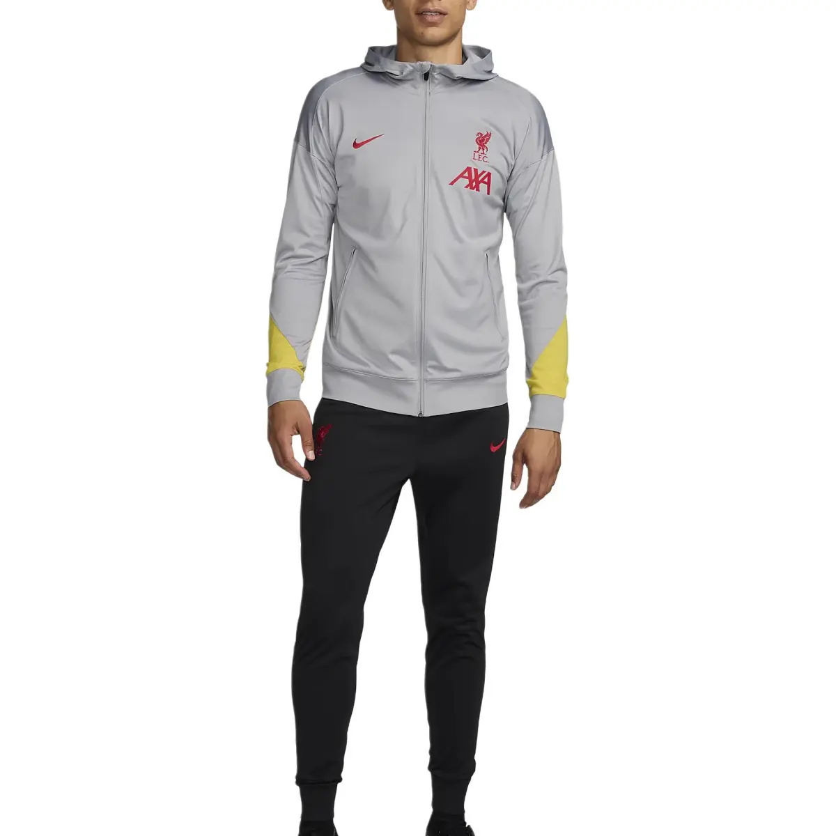 Nike LiverpoolDri Fit FW24 F.C. Strike Third Jacket Men's Light Smoke Gray