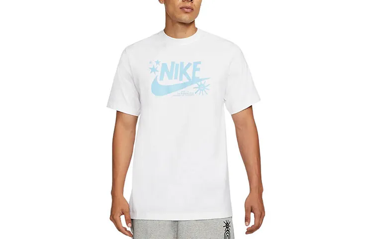 Nike Set in Sleeve T Shirt Men's White