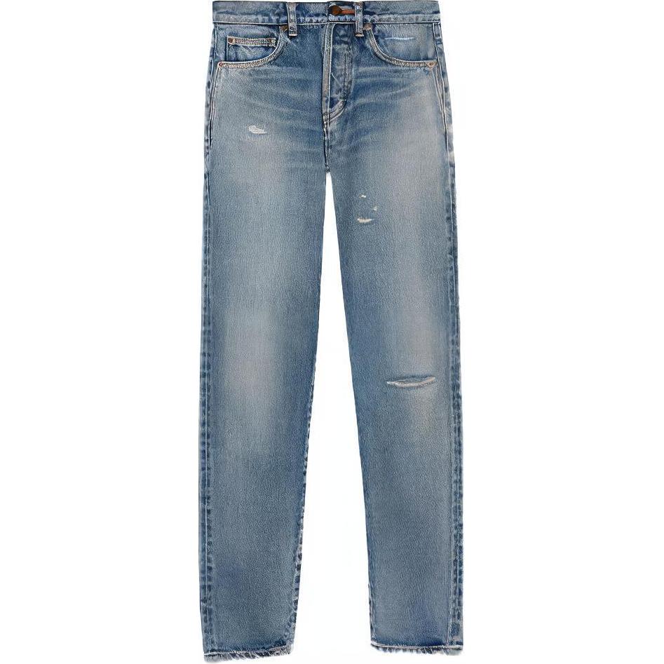 Женские джинсы SAINT LAURENT SAINT LAURENT (синие)
