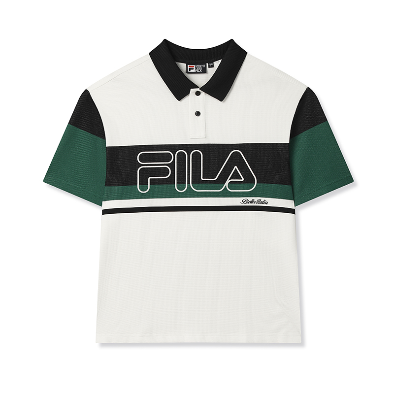 Мужская футболка Fila Футболка-поло (белая)