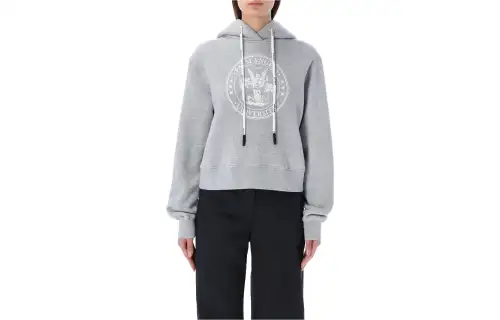 PALM ANGELS College Fitted Hoodie