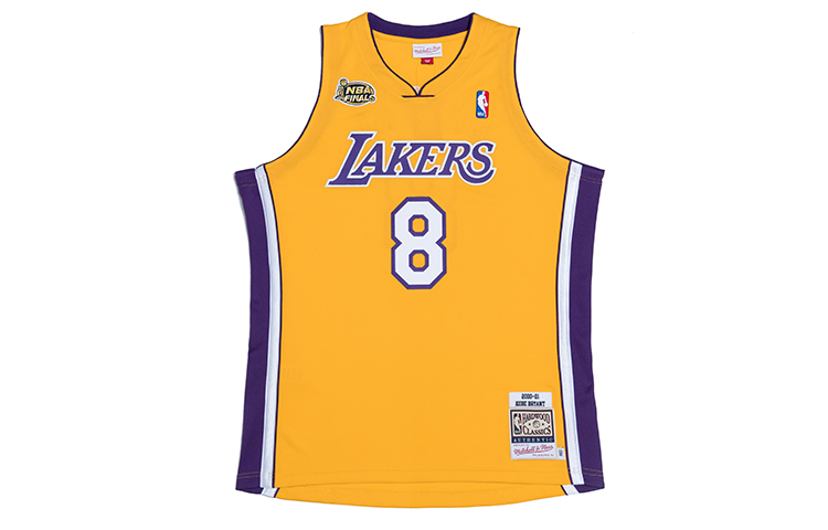 Mitchell Ness Basketball Jersey Unisex Yellow