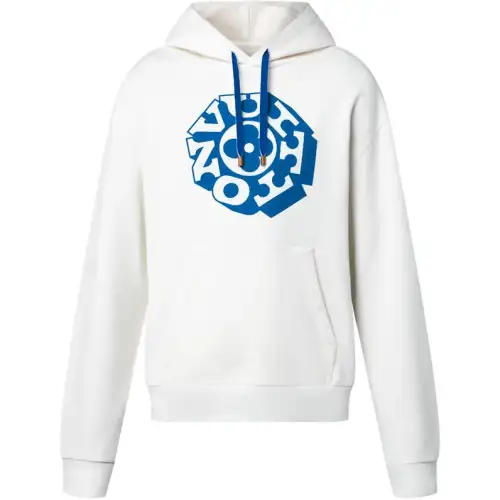 LOUIS VUITTON Printed Signature Hoodie