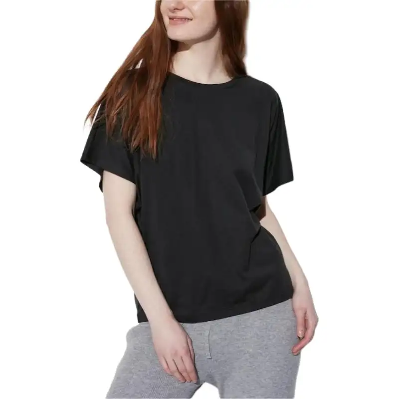 UNIQLO AIRism T Shirt Women's Black