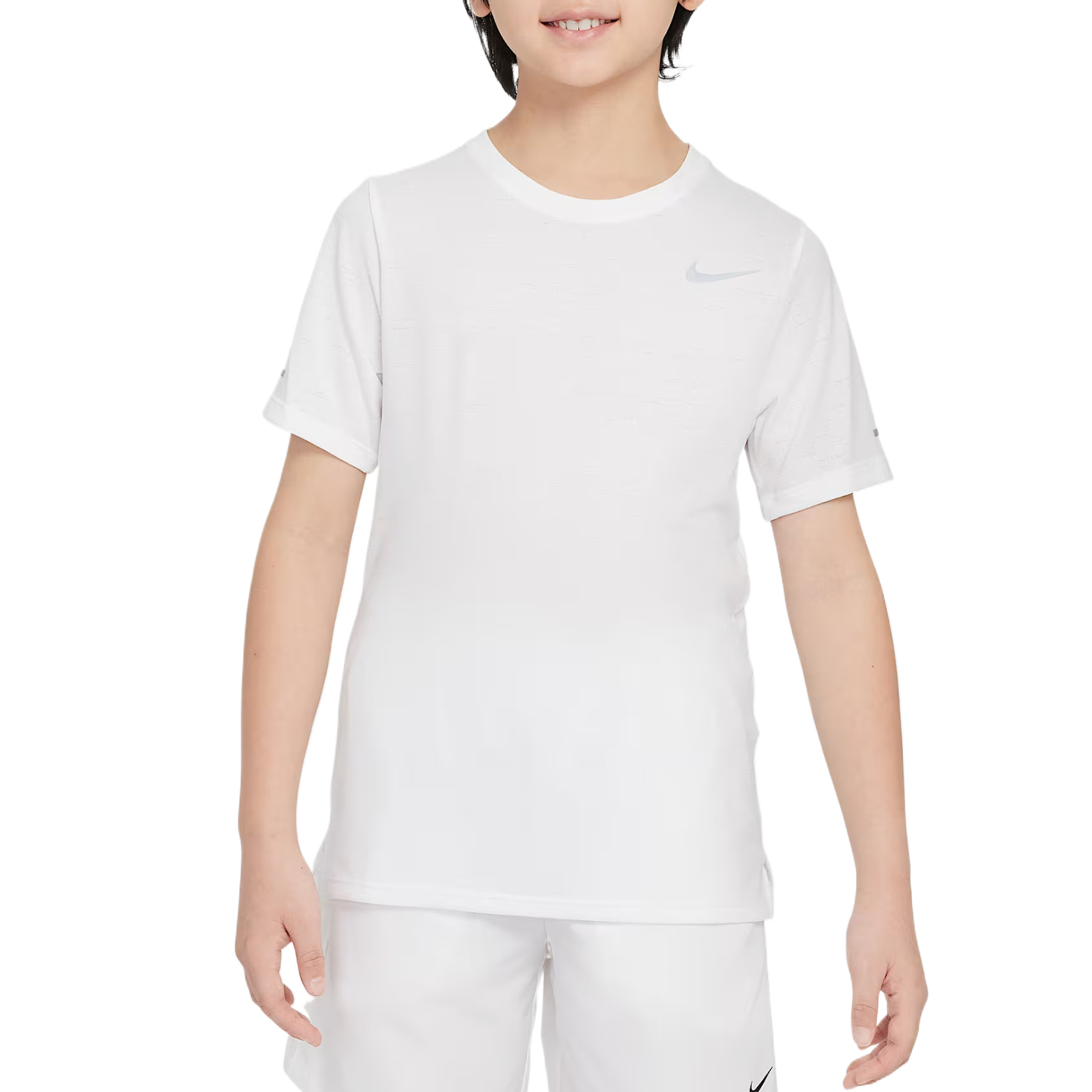 Футболка Nike DRI-FIT MILER (белая)
