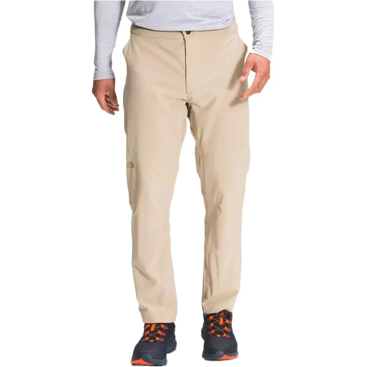 THE NORTH FACE Casual Pants Men's Beige Moderate Straight Fit Pants
