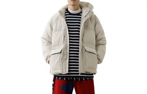 New Balance Down Jackets Unisex White Hooded Moderate Other