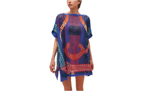 HERMES T Shirts Women's Blue Moderate