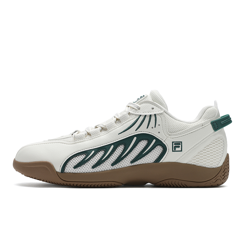 FILA ADE2025 Breathable And Lightweight Low top Casual Shoes Men's White Green