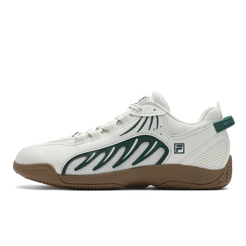 FILA ADE2025 Breathable And Lightweight Low top Casual Shoes Men's White Green