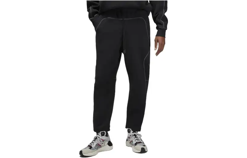 Jordan Knitted Sweatpants Men's Black