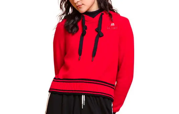 Anta x CHIDOUREN Knitwear Women's Red