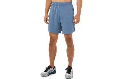 ASICS Casual Shorts Men's Blue Moderate