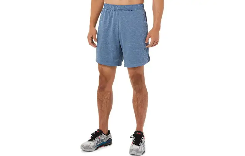 ASICS Casual Shorts Men's Blue Moderate