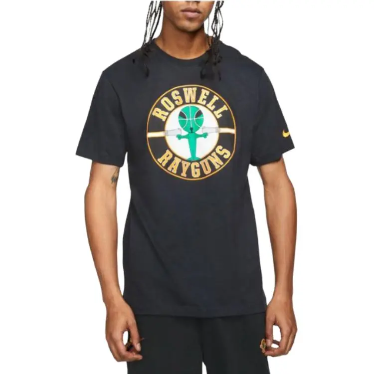 Nike T-Shirts Men's Black Crew Neck