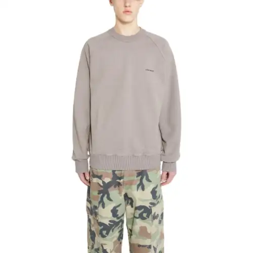 STONE ISLAND Logo appliqué Cotton Sweatshirt