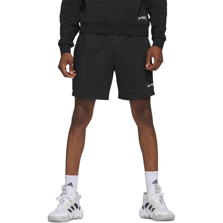 Adidas Casual Shorts Men's Black Moderate