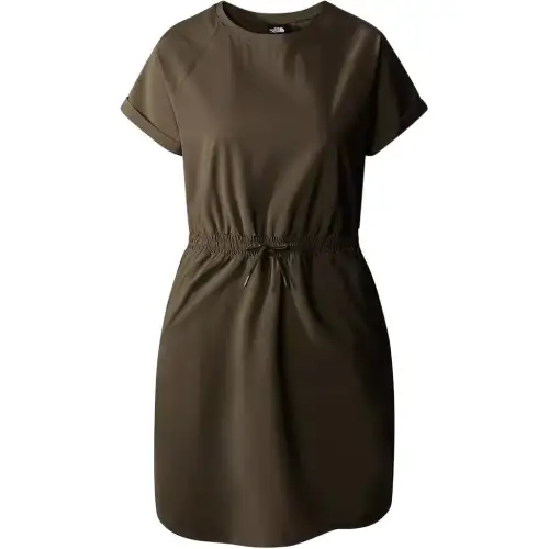 THE NORTH FACE Short Sleeved Dress Women's Olive