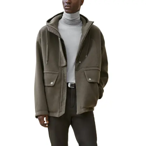 HERMES Jackets Men's Jasper Hooded Moderate Other