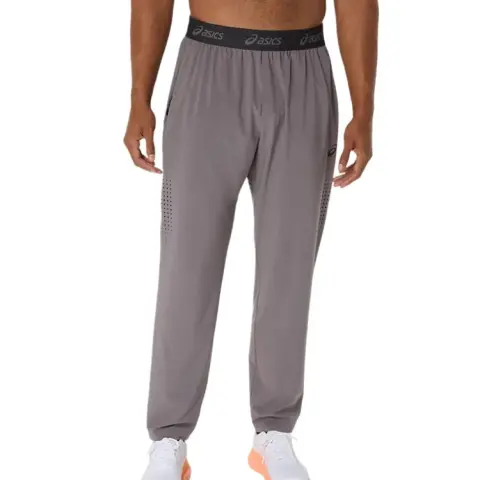 Asics Knitted Sweatpants Men's Gray